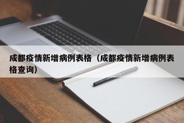 成都疫情新增病例表格（成都疫情新增病例表格查询）